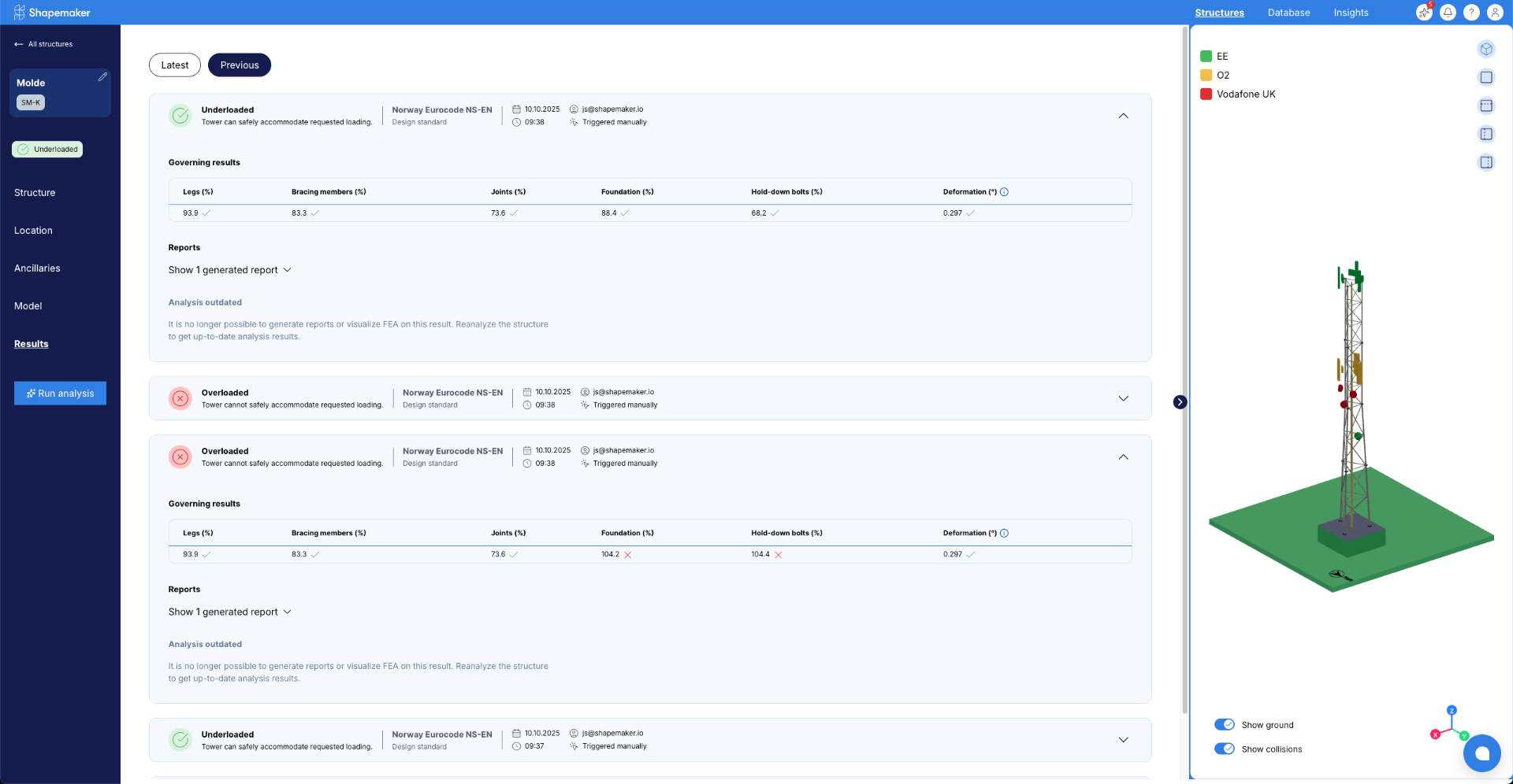 Shapemaker - Telecommunication infrastructure software